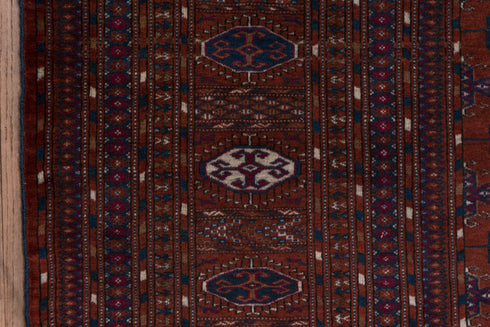 Antique Torkaman Area Rug (10' x 13')